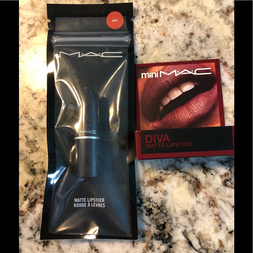 Mac Matte lipstick minis
